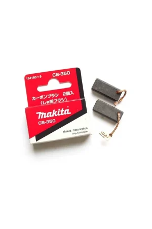Makita Paire de charbons CB-350, CB-351 (194160-9 - 197245-0 - 195004-6) Usine Directe
