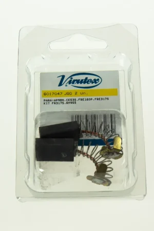 Virutex Jeu de 2 Balais, Charbons 6017047 Réduction