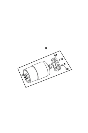 Achetez Aujourd'hui Dewalt N176501 Moteur 14.4V DCD733