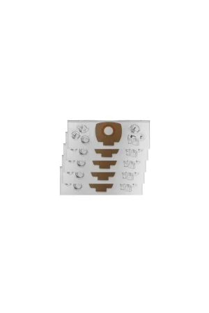 Vente Directe Makita P-72899 X5 Sacs Tissu pour aspirateurs VC2010L, VC2012L, VC2511