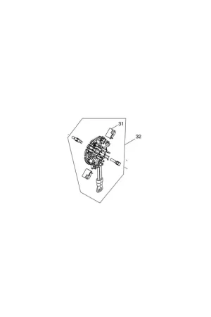 Achetez Aujourd'hui Makita 632F25-8 Porte Charbons avec charbons pour visseuse à chocs DTD152