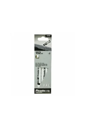 Satisfait Ou Remboursé Piranha X22132 Lame de Scie-Sabre 152mm Mètal (x2)