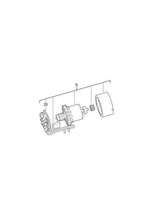 AEG Induit Moteur complet pour perceuse BSB18CLI, BSB18C (4931441348) Prix Bas