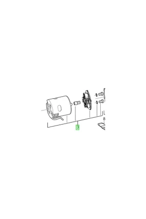 Petit Prix AEG 4931447194 Moteur de Perceuse, Visseuse BSS18C