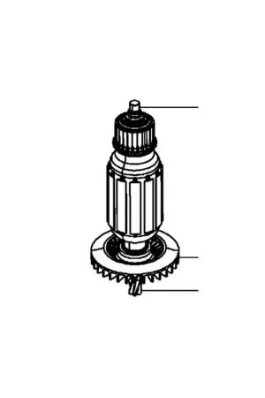 Top Vente Metabo Induit 230V Taille-Haies HS8855, HS8865, HS8875 (310009520)
