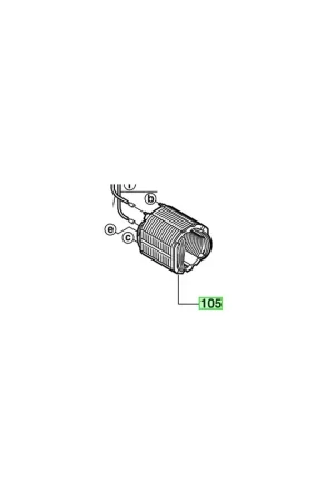 Pas Cher AEG 4931426182 Inducteur Perceuse SB2E680R et SB2E700R