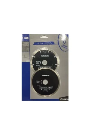Commande En Gros Guex Lot de 2 Disques Diamant ø125mm Béton et Carrelage (097006150)