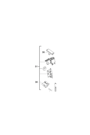 Top Vente Milwaukee Interrupteur pour perforateur HD18HX (4931465676)