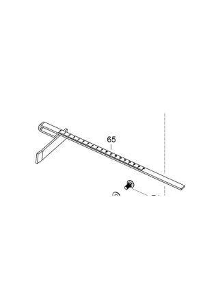 Réduction AEG 4931436322 Rail de Guidage Scie circulaire KS66-2 (x1)