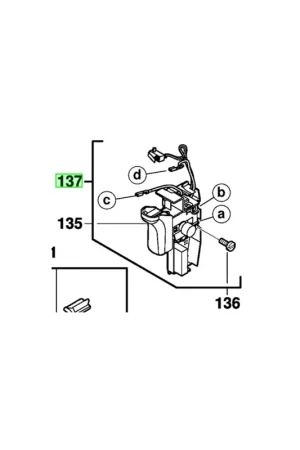 AEG 201894003 Kit interrupteur pour perforateur KH28SUPERXE Prix Cassé