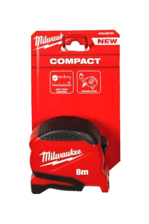 Dernière Chance Milwaukee Mètre à ruban 8m professionnelle compacte Gen 2 (4932498780)