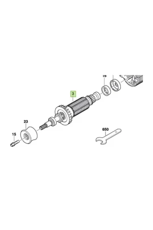 Affaire À Saisir Dremel Induit pour Dremel 4000 (2610004557)
