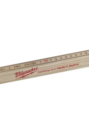 Milwaukee Mètre pliant fine bois 2m x 16mm (4932459303) Acheter Direct