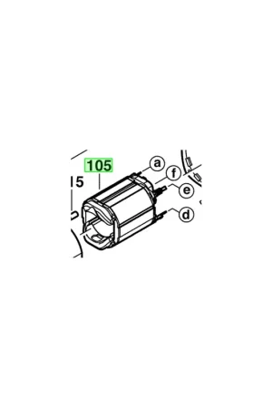 AEG Inducteur 230V pour scie sauteuse STEP1200X, STEP1200BX, STEP1200XE (4931426186) Acheter Direct