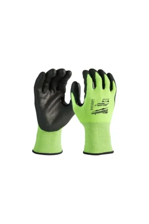 Milwaukee Gants Haute-visibilité & anti-coupure de niveau 3C Prix Réduit