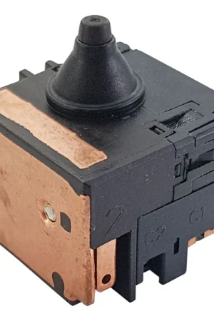 Usine Directe Makita Interrupteur pour meuleuse 9557HNR, 9558HNR, GA4530R, GA5030R, M9502R, M9503R (650769-2)