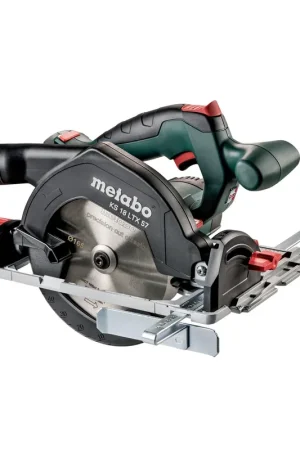 Metabo KS 18 LTX 57 Scie circulaire 18V ø165mm 2X5.2AH LI-POWER avec coffret metaBOX (601857700) Offre Spéciale