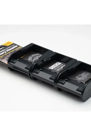 Livraison Express StealthMounts Supports de batteries DeWalt 18V & 54V 6-pack NOIR BM-DW20-6