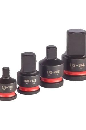 Vente Flash Milwaukee Set de douille de réduction pour boulonneuse à chocs (4932480356)