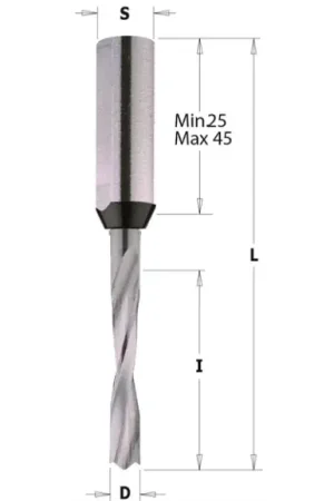 Vollhartmetalldübelbohrer Quantité Limitée