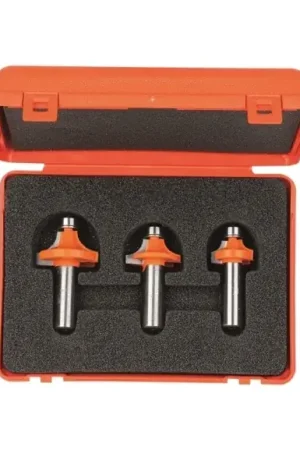 Vente Flash Set di 3 frese arrotondatrici a quarto di tondo