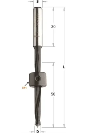 Achat Immédiat Brad point bits with parallel shank