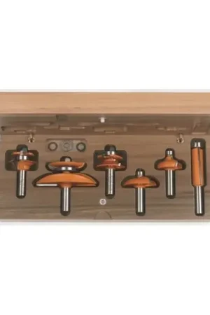 6-teilige Fräsersets für Küchen Expédition Rapide