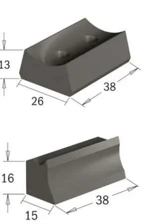 Wedges for cutter heads Paiement Sécurisé