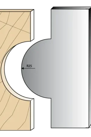 Series 534 1/2 round Remise