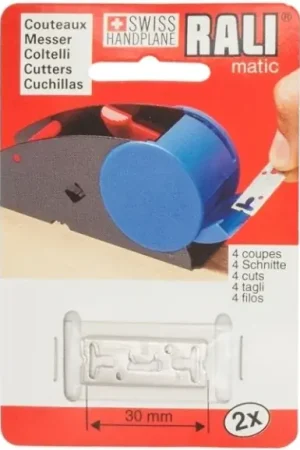 Cuchillos de recambio para cepillo RALI® MATIC Certifié