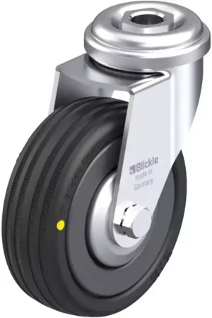 Achat Immédiat Blickle - Roulette Pivotante 300Kg en Caoutchouc