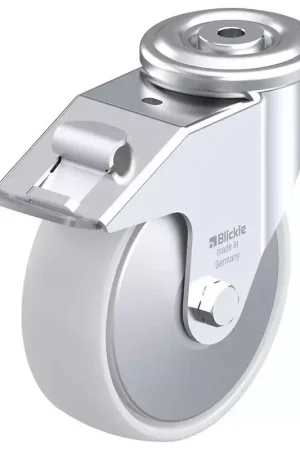 Achat Immédiat Blickle - Roulette Pivotante Avec Frein 400Kg en Matière Synthétique