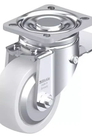 Achat Immédiat Blickle - Roulette Pivotante Avec Frein 900Kg en Matière Synthétique