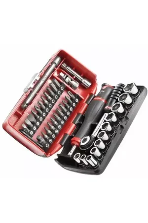 Achat Immédiat Facom - Coffret Cliquet + Douilles 1/4'' 6 Pans - Boîte Nano